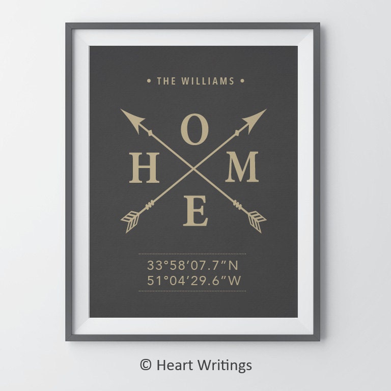 Home Decor Print Wall Decor Living Room Decor Personalized