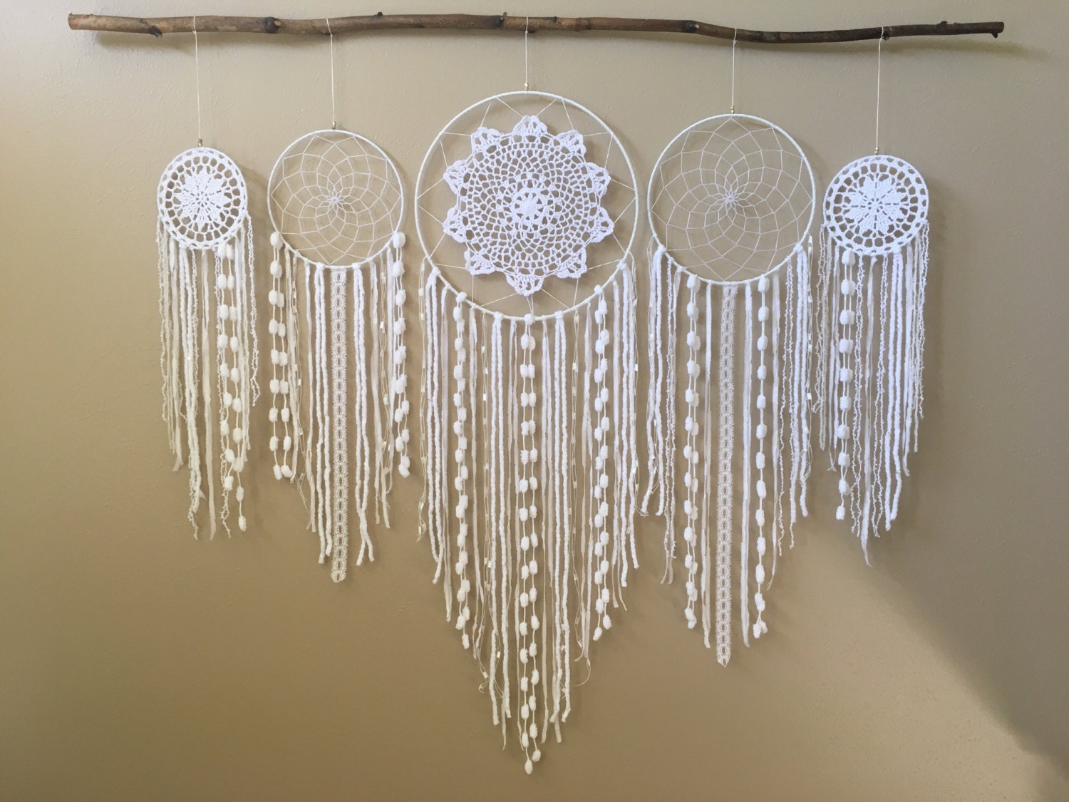 Dreamcatcher Wall Hanging Collection Set of 5 Dream Catchers