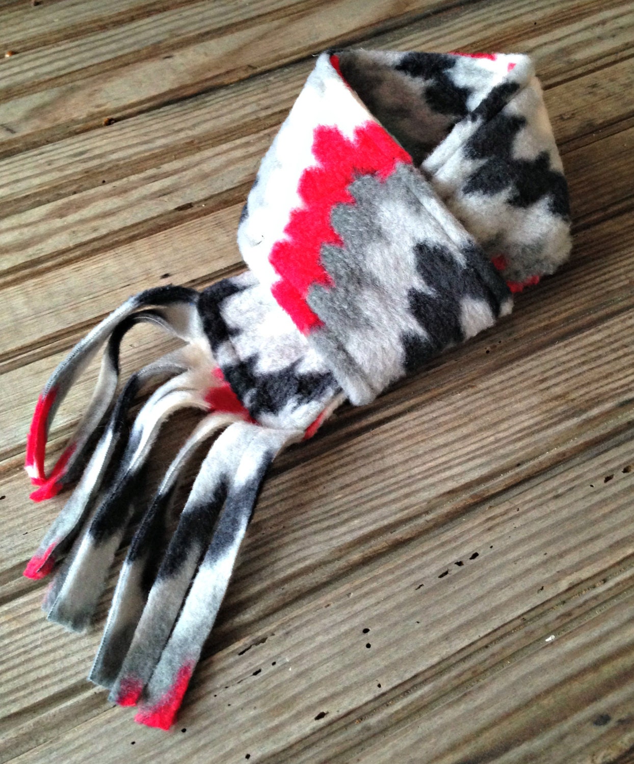 Dog Scarf Winter Dog Scarf Chevron Dog Scarf Fleece Dog