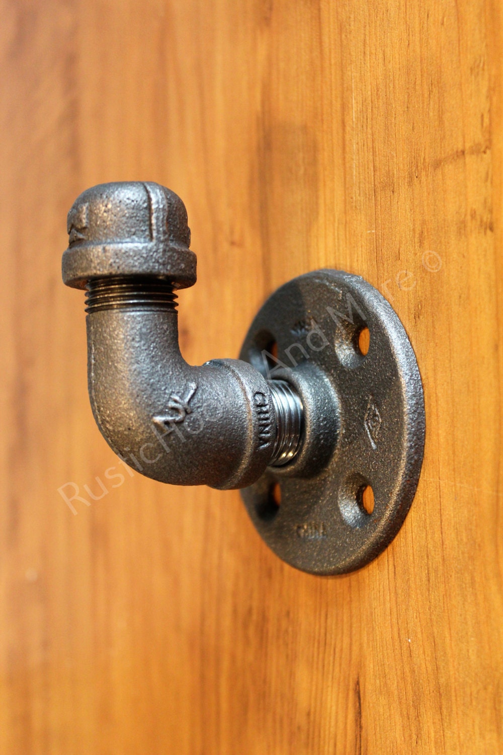 Industrial Coat Hook. Pipe Coat Hook. Pipe Wall Hook.