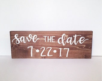 Save the date sign engagement sign engagement photo prop sign wedding date sign save the date announcement save the date pictures engagement