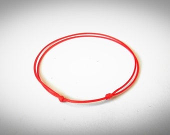 Red String Bracelet , Red String Of Fate , Kabbalah Bracelet , Protection Bracelet , Simple Bracelet , Unisex Bracelet, Good Luck Bracelet