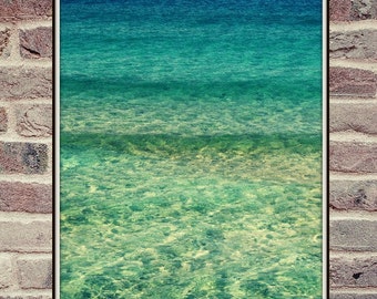 Ocean Wave Print, Surf Poster, Ocean Print, Seascape Poster, Fine Art Photography, Beach Style Poster, Digital Print,Blue Wall Art,Turquoise
