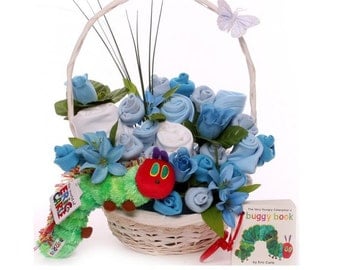 The Very Hungry Caterpillar Baby Bouquet Basket.