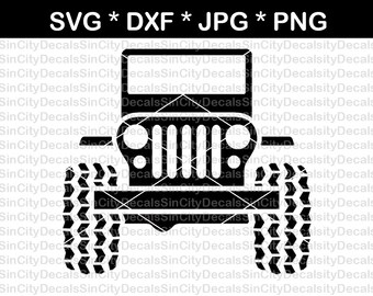 Jeep dxf file | Etsy