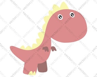 Baby Dinosaur T-Rex SVG Collection. Dino SVG Scrapbooking for use in Cricut and Silhouette Studio, and Vinly Projects. Digital Download