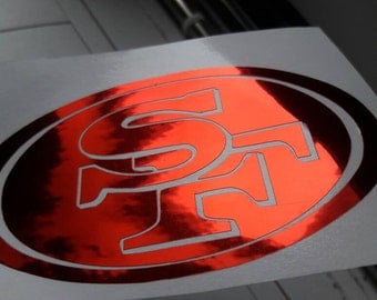 49ers stickers | Etsy