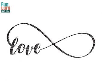 Infinity svg, infinity love , Memorial, In loving memory of, infinity, loop, love svg, svg png dxf eps zip for cameo, cricut , cutting file