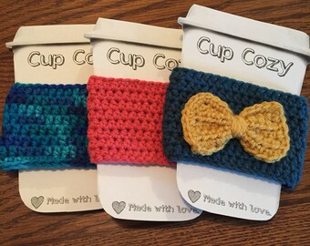 Crochet cup cozy!