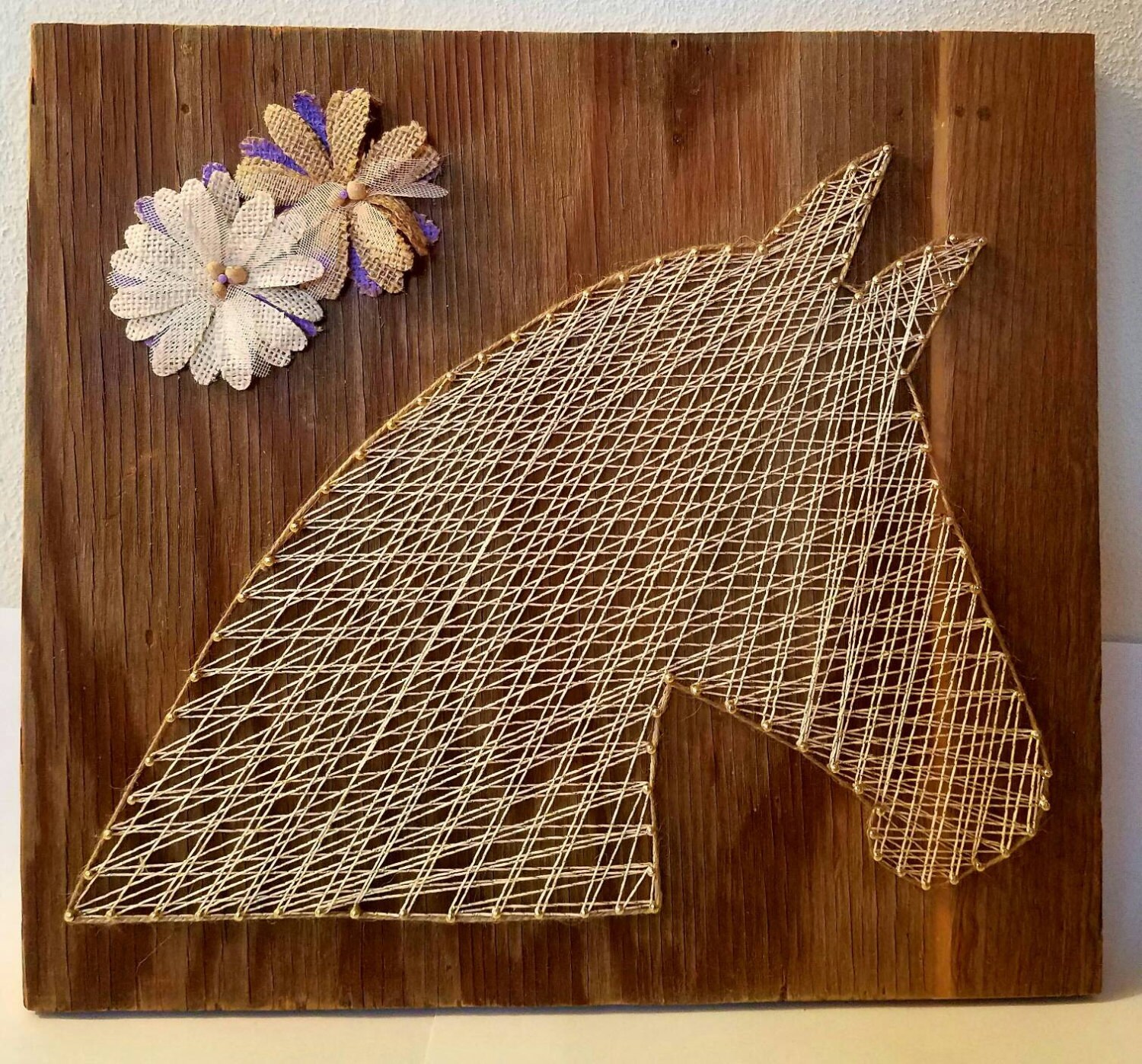 Horse String Art