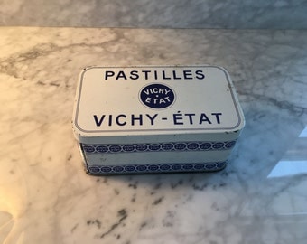 Wonderful Vintage French Canister / box