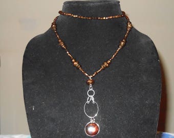 Amber Stone Necklace