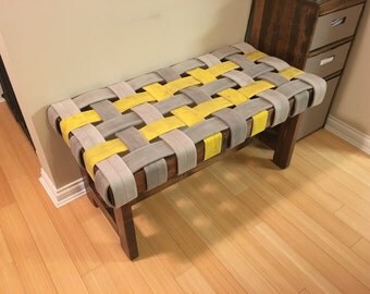 Fire Hose Bench - Firefighter birthday gift fireman present
