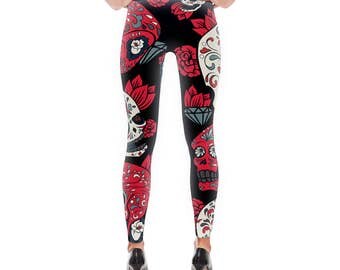 Sugar Skull Leggings