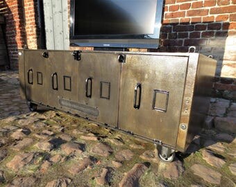 Tv TV stand industrial cast iron