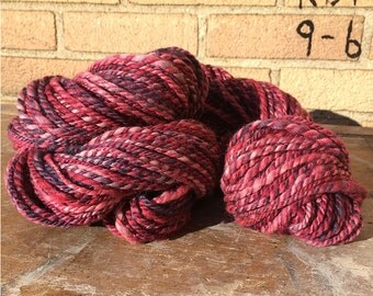 Handspun Polworth Silk - Pinks - 175 Yards