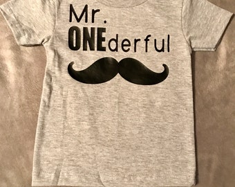Mr ONEderful shirt