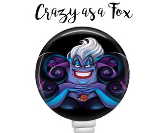 Ursula Badge Reel, Retractable ID Badge Holder, Badge Reel, ID Badge Reel