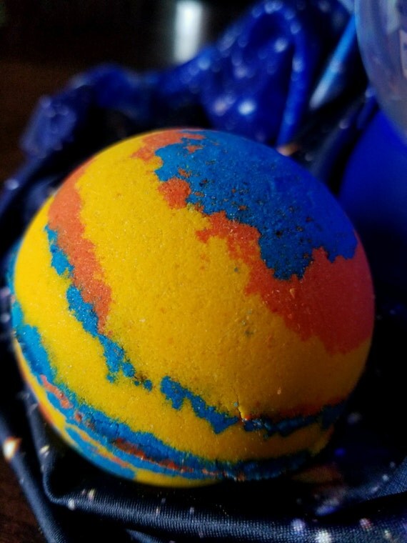 Exploding Blue Box Bath Bomb