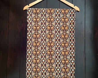 1960's Printed Cotton, Floral Fusion !!!