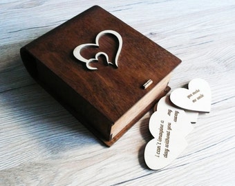 30 Reasons I Love You Because Gift Box Mother Day Gift 5 th Anniversary Gift For Her Boyfriend Gift Wedding Gift Groom Gift Bride Gift