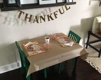 Thankful Banner, Thanksgiving Banner, Fall Decor