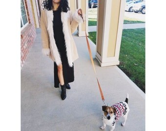 Embellished Shearling Penny Lane Coat