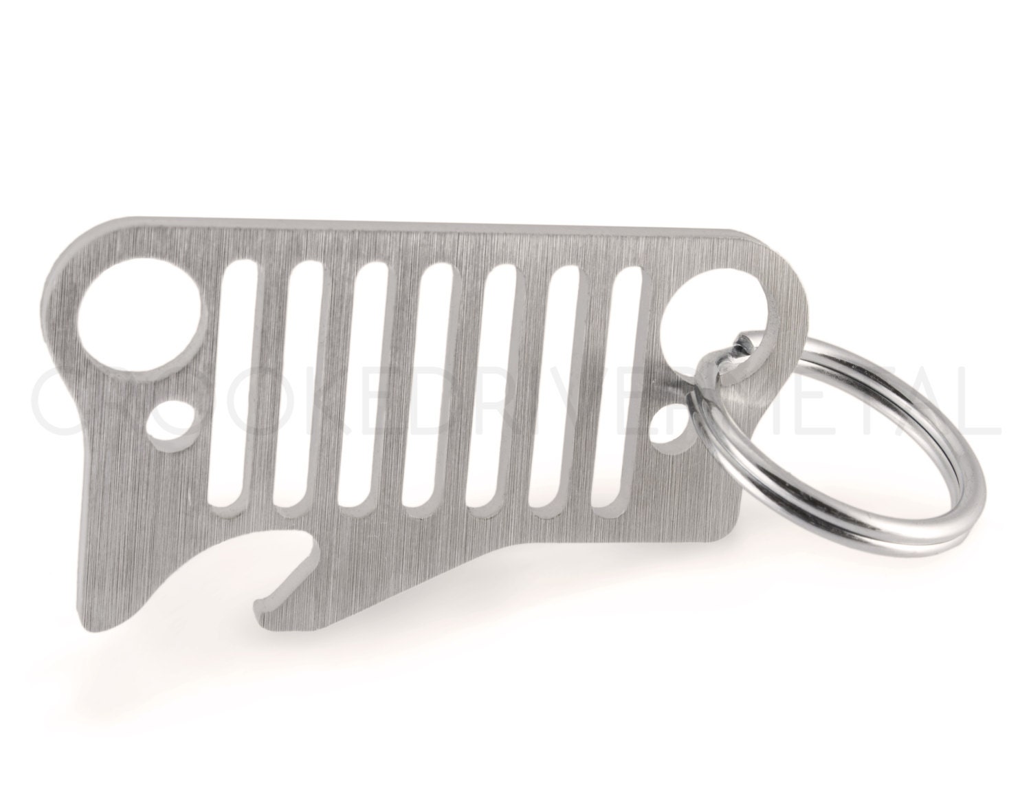 Jeep Grill Keychain Bottle Opener JKU Wrangler TJ CJ Xj Yj