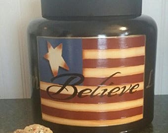 Americana Cookie Jar/ Centerpiece