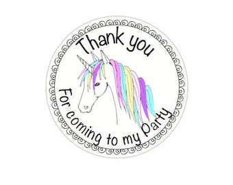unicorn labels etsy