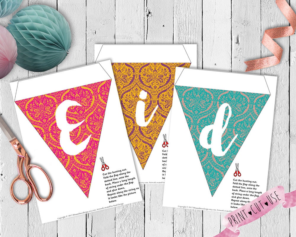 DIY Eid decorations Digital Eid decorations Printable Eid