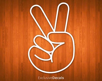 PEACE DECAL, car decal hippie, hippie decal, car decals for men, car decals for women, car decal funny, vinyl decal car, laptop decal peace