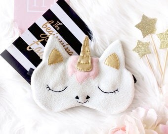 Unicorn sleep mask, Eye mask sleep, Funny sleep mask, Sleep mask for women, Eye Mask, Sleeping mask, Unicorn, Sleep mask