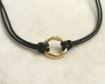 Unisex Gifts Under 20 tiny jade leather unisex choker necklace surfer necklace Unisex Gifts Under 20 tiny jade leather unisex choker necklace surfer necklace
