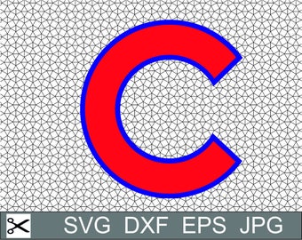 Chicago cubs svg | Etsy