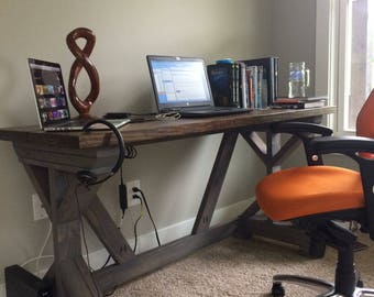 Fancy X Farmhouse Desk