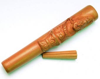 Chillum, Clay Chillum, Shankara Design, Baba Chillum, indian Chillum, Handmade Chillum, Shiva Chillum