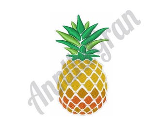 Pineapple Embroidery Design