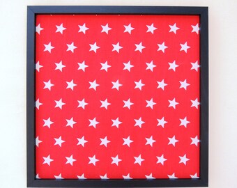 Fabric Covered Magnetic Memo Photo Board