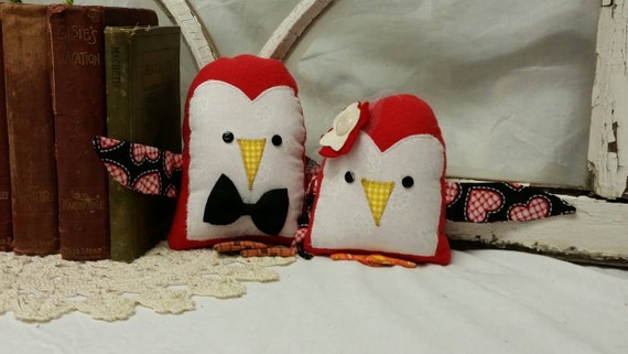 penguin stuffed animal valentines