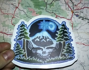 Grateful Dead Steal Your Face Pacific Northwest Sticker-Vinyl