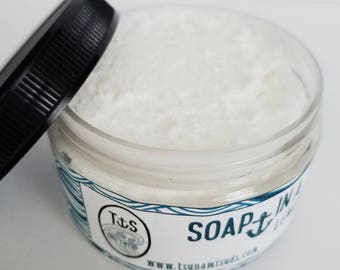 Lemon Meringue (4.25 oz. jar) Soap In A Jar (Fluffy Whipp) (Vegan)