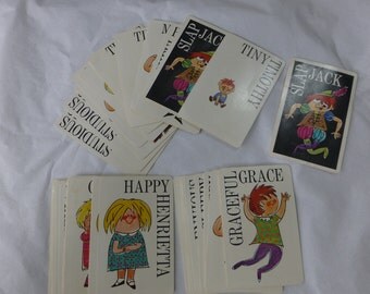 Deck of Vintage Slap Jack Playing Cards