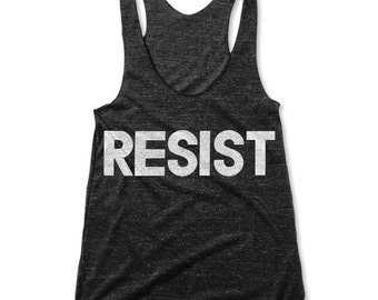Resist (Women's Racerback Tank)