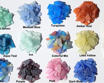 Beach Decor Sea Glass Bulk, Nautical Decor, Bulk Sea Glass, Bulk Beach Glass, Beach Wedding Decor, **2 POUNDS**, Many Colors - #SGB100