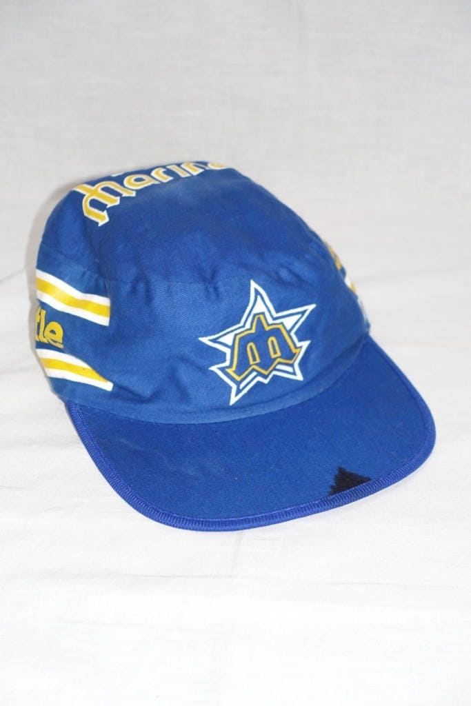 Vintage 80's SEATTLE MARINERS Trident Logo Souvenir Hat
