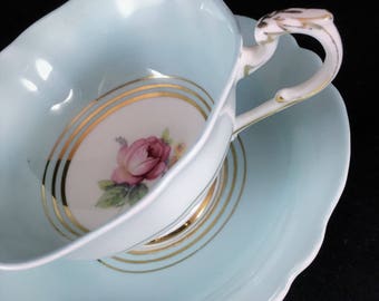 Vintage Tea Cup and Saucer Paragon English Fine Bone China