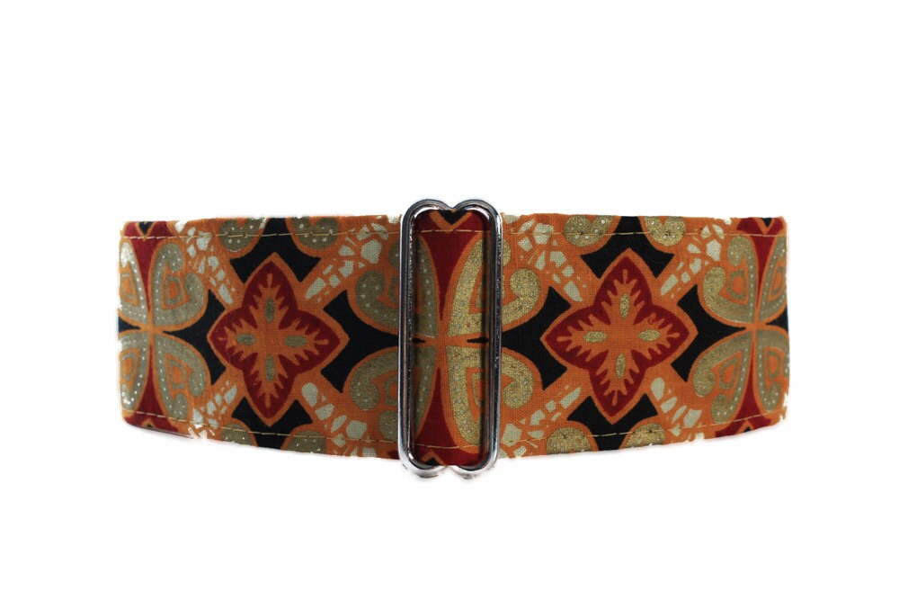 Gold Martingale Collar 2 Inch Martingale Collars Gold