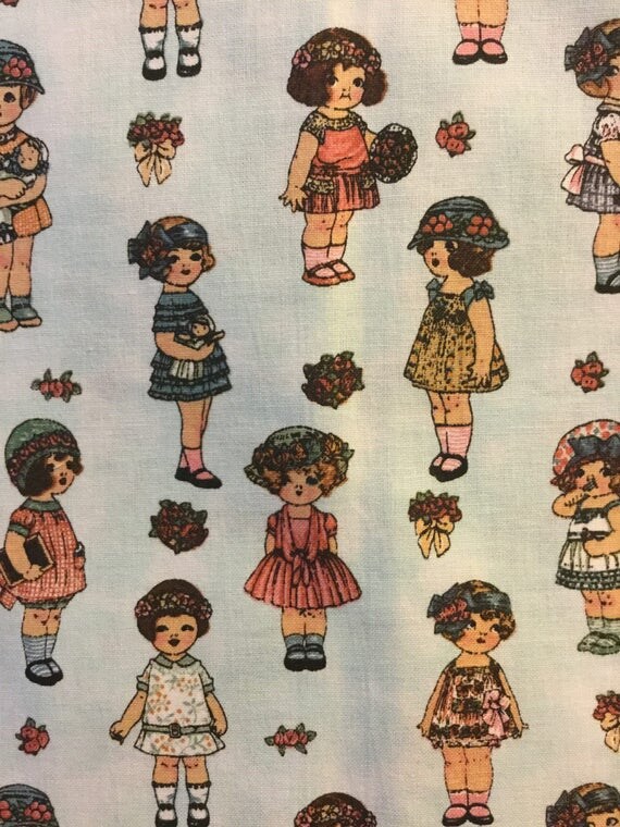 Quilter Quality Fabric Paper Dolls by Windham Fabrics OOP