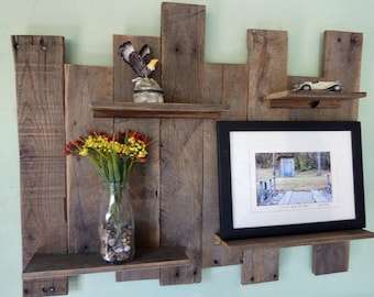 Rustic Wall Shelves, Reclaimed Wood Wall Decor, Reclaimed Wood Shelves, Rustic Wall Decor, Reclaimed Wood Wall Shelves, Rustic Shelves